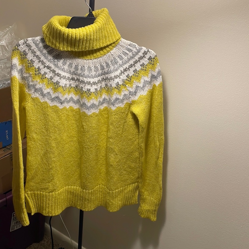 🛍️EUC LOFT turtleneck sweater sz. SP 212